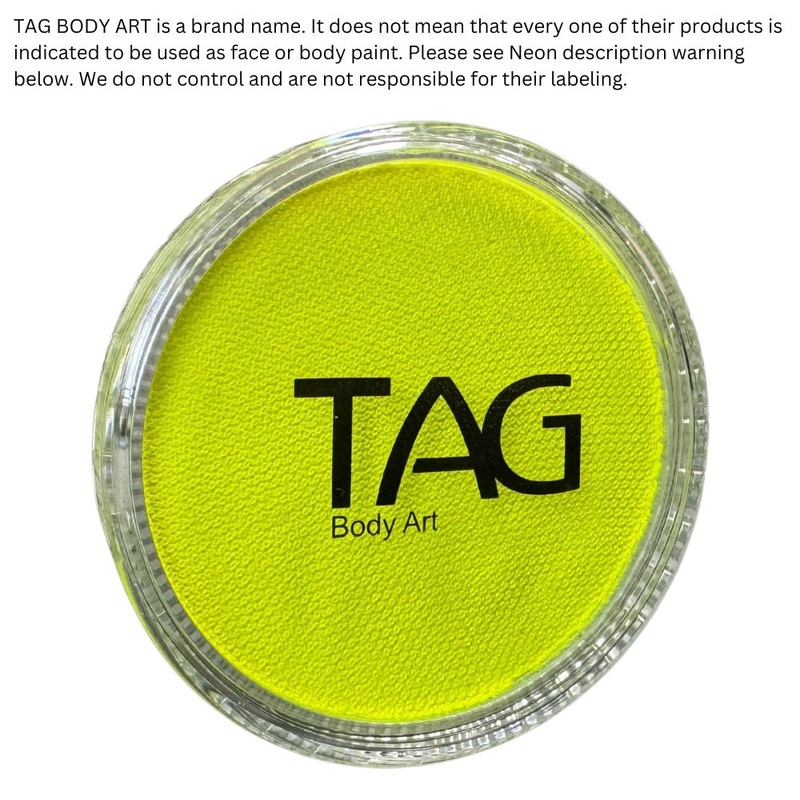 TAG Paint – Neon Yellow 32gr (SFX – Non Cosmetic)