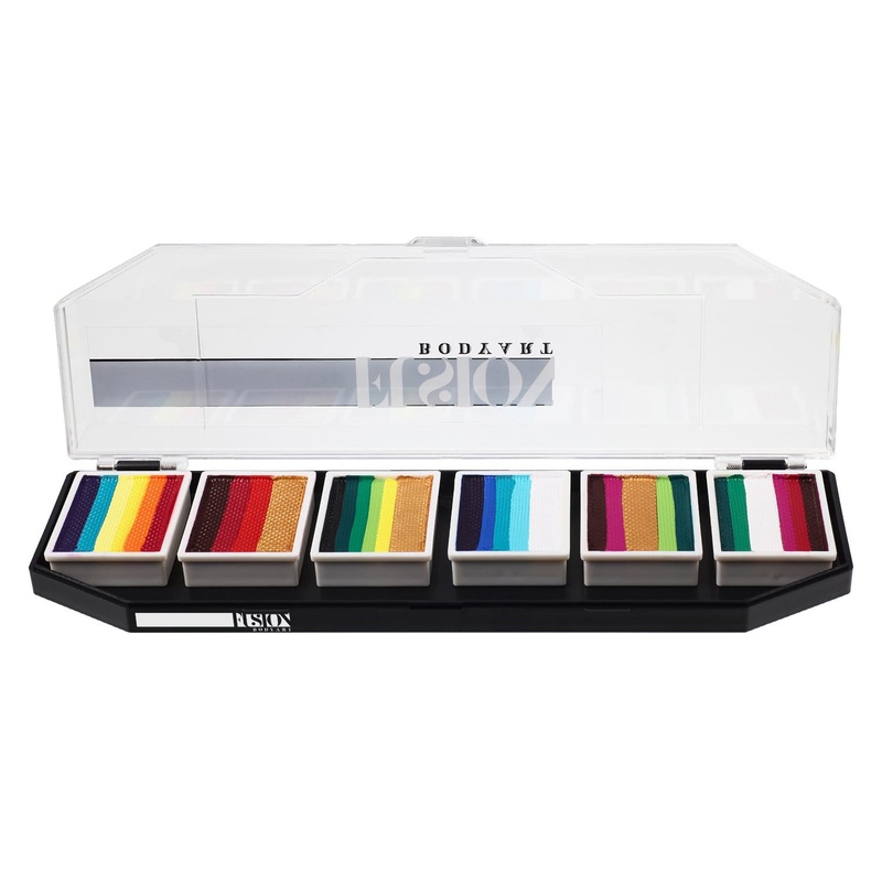 Fusion Body Art | Face Painting Palette | Leanne’s Festival (Festive) Palette – LIMITED EDITION