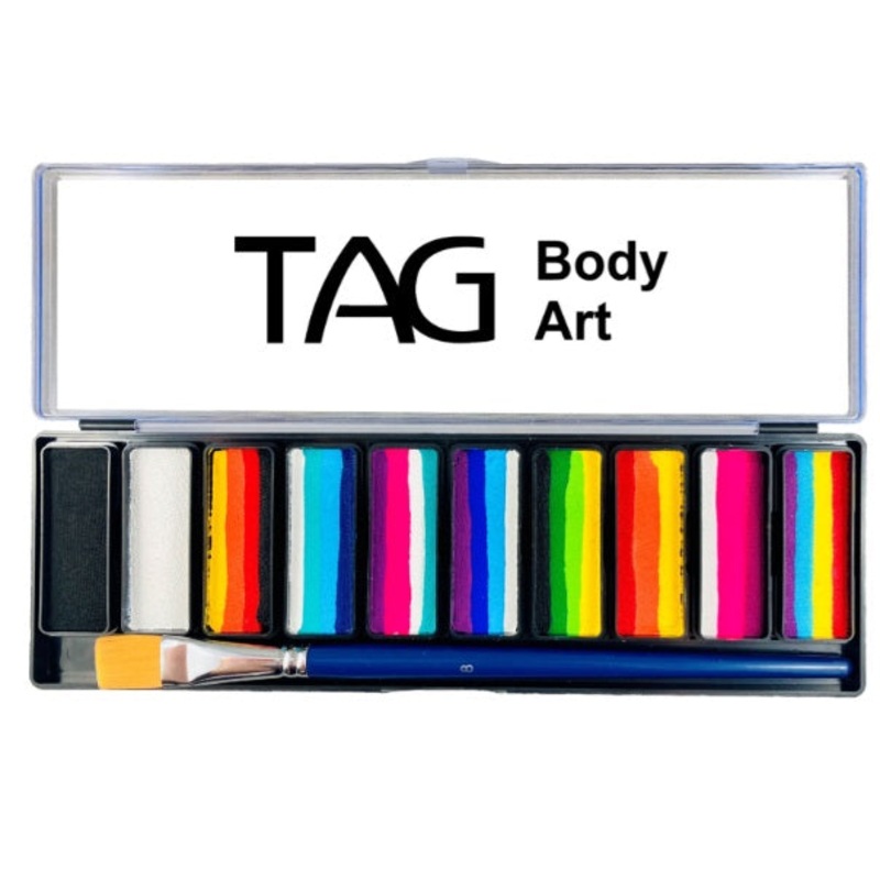 TAG Face Paint | 1 STROKE Palette   (10 x 10gr)