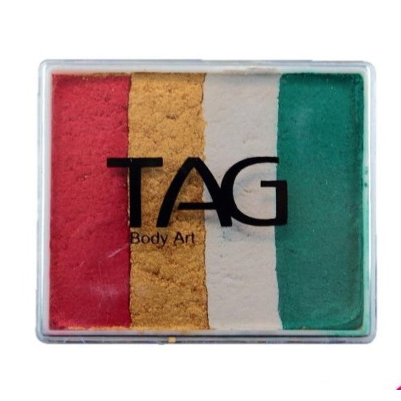 TAG Face Paint  Split Cake – EXCL Christmas Sparkle 50gr  #36