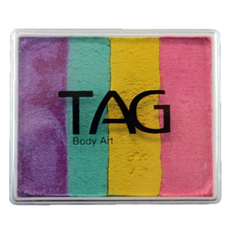 TAG Face Paint Split Cake – EXCL Pearly Big Happy Swirl 50gr   #9