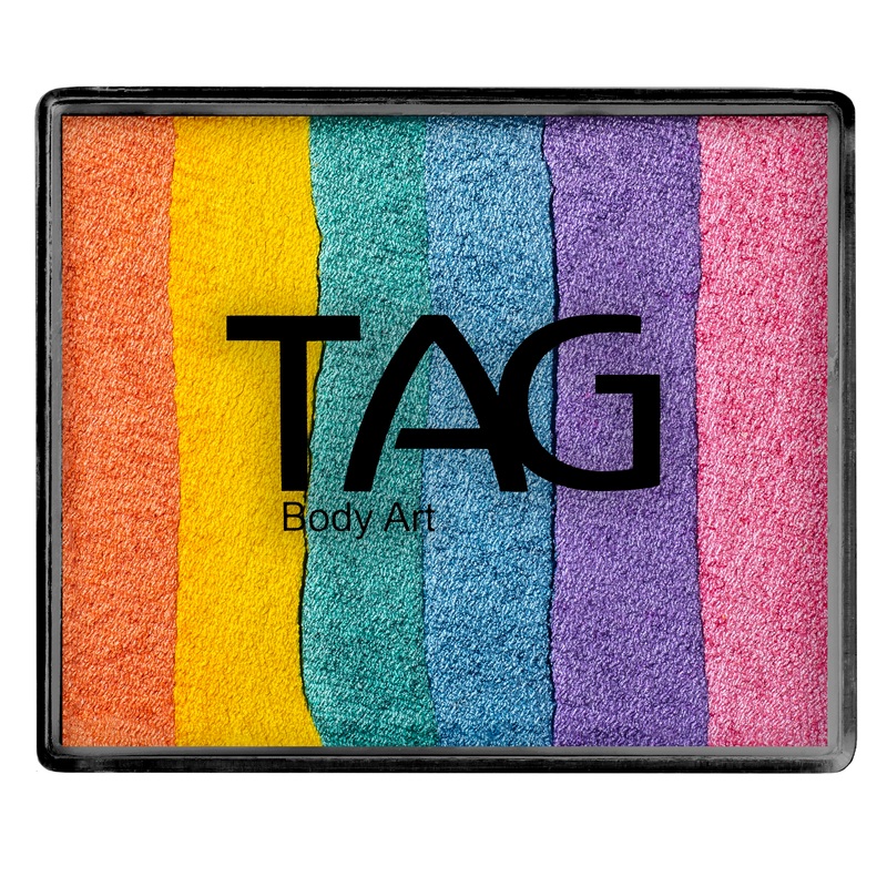 TAG Face Paint Split Cake – Pearl Rainbow 50gr   #11