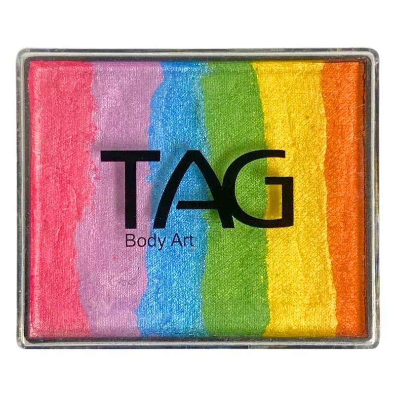 TAG Face Paint Split Cake –  Pearl Rainbow Delight 50gr  #10