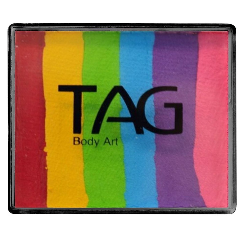 TAG Face Paint Split Cake – Regular Rainbow 50gr    #17