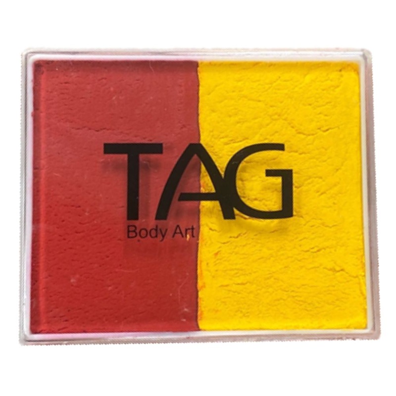 TAG Face Paint Split – EXCL Red and Yellow 50gr   #17 – While Supplies Last