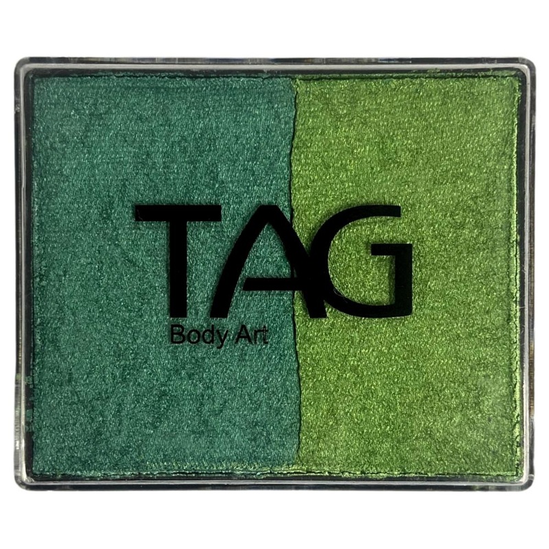 TAG Face Paint Split – Pearl Green and  Pearl Lime 50gr  #5