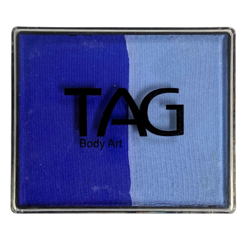 TAG Face Paint Split – Powder Blue and Royal Blue – 50gr  #6