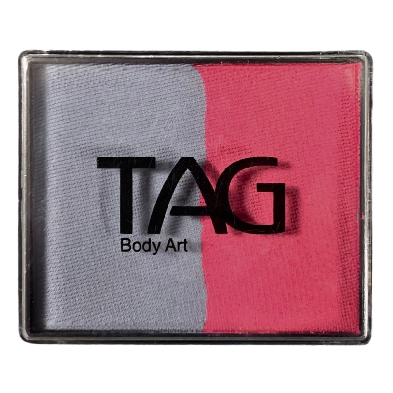TAG Face Paint Split – Soft Grey and Rose Pink 50gr   #11