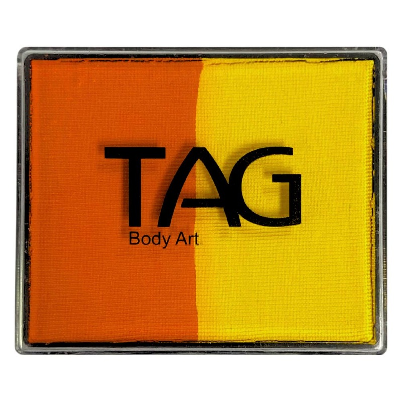 TAG Face Paint Split -Yellow and Orange 50gr  #2