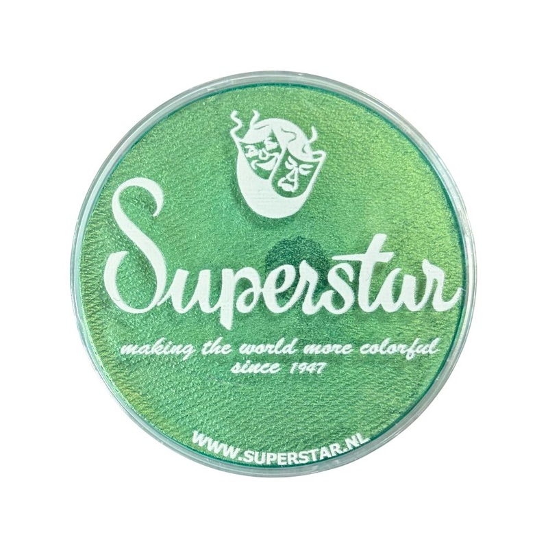 Superstar Face Paint | Golden Green Shimmer 129 – 16gr