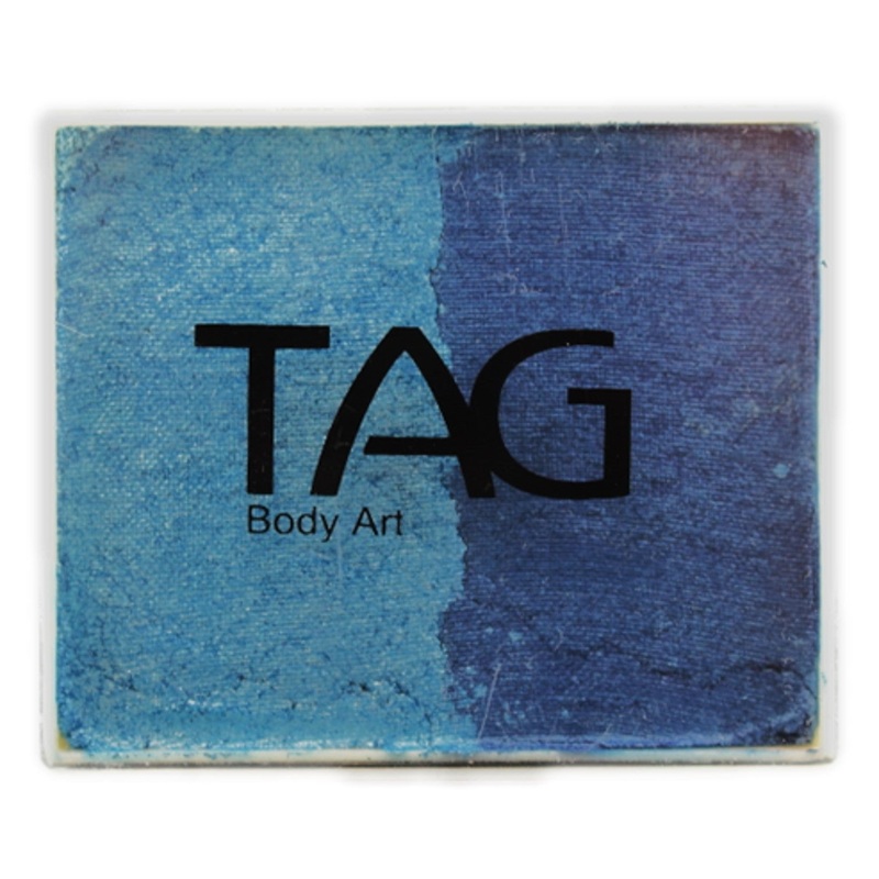 TAG Face Paint Split – EXCL Pearl Blue and Pearl Sky Blue 50gr #11 – While Supplies Last!