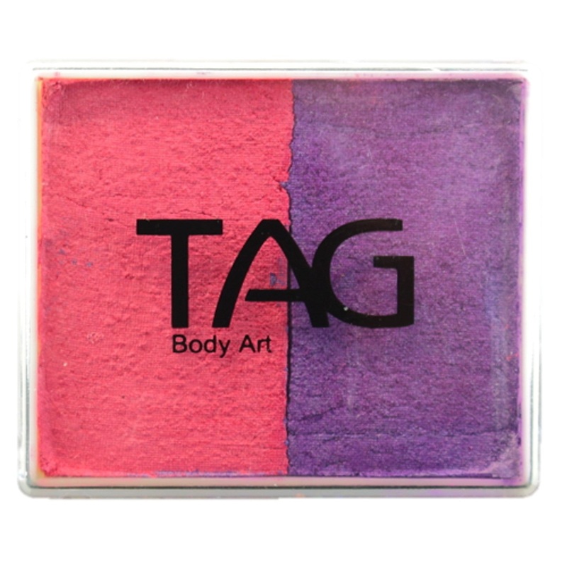 TAG Face Paint Split – EXCL Pearl Rose and Pearl Purple 50gr #8 -While Supplies Last!