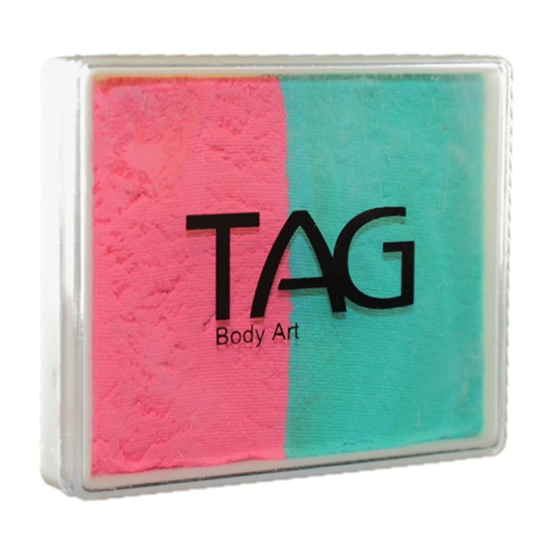 TAG Face Paint Split – EXCL Pink and Teal 50gr   #7 – While Supplies Last!