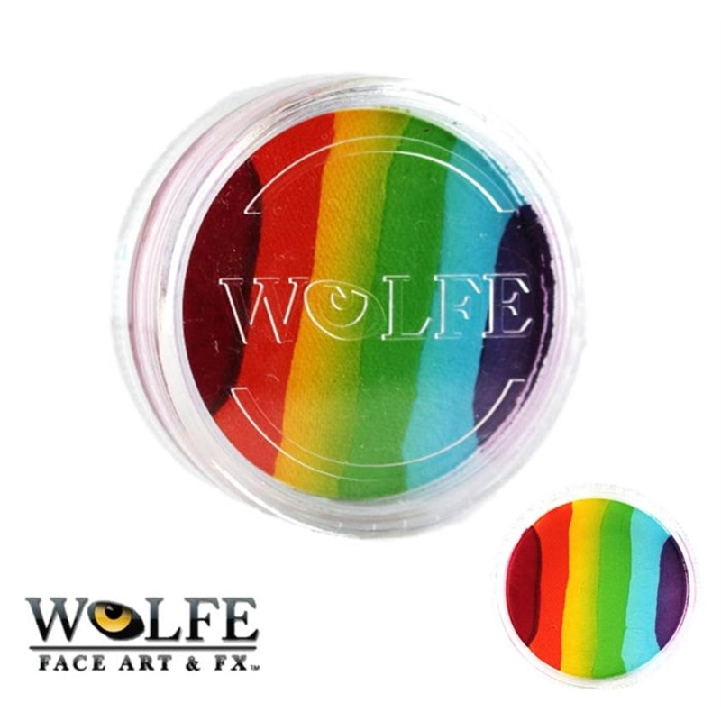 Wolfe FX Face Paint – Essential Rainbow Cake 45gr