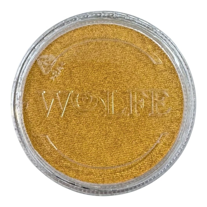Wolfe FX Face Paint – Metallix Gold 30gr (100)