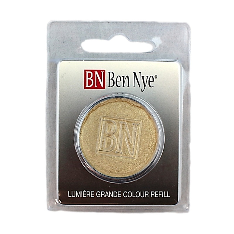 Ben Nye | Lumiere Face Paint Powder – Palette Refill – (RL-2) ICED GOLD – 3.6gr