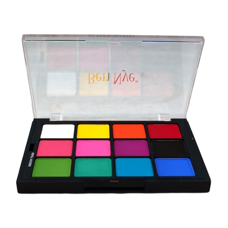 Ben Nye | Powder Face Paint – STP80 – Studio Color RAINBOW PALETTE – 24 gm