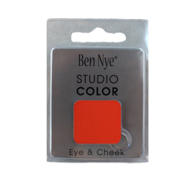 Ben Nye | Powder Face Paint – Studio Color Rainbow Refill Blush – (REDR98)  BLOOD ORANGE – 1.75 gm