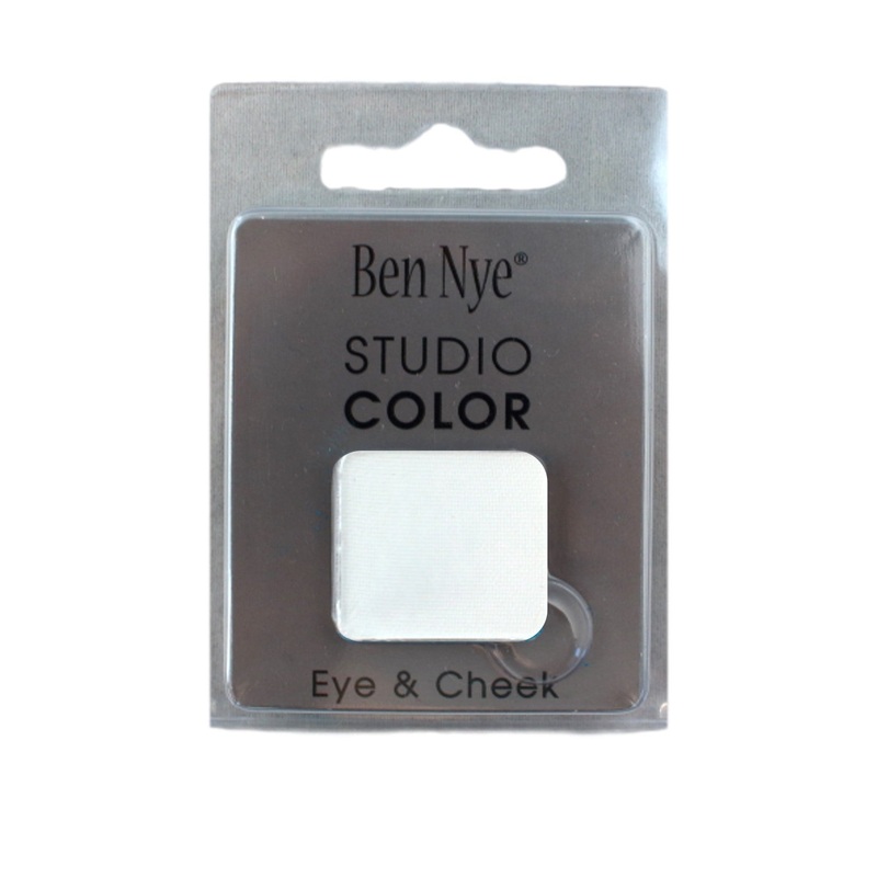 Ben Nye | Powder Face Paint – Studio Color Rainbow Refill Eye Shadow – (REES30)   WHITE – 1.7 grams