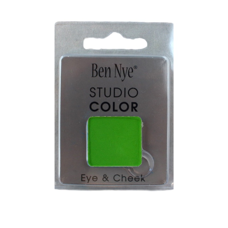 Ben Nye | Powder Face Paint – Studio Color Rainbow Refill Eye Shadow – (REES67)  GREEN LEAF – 1.75 gm
