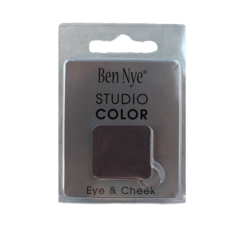 Ben Nye | Powder Face Paint – Studio Color Rainbow Refill Eye Shadow – (REES98) GRAPHITE – 1.75 gm