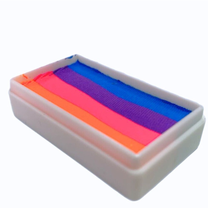 DFX Special Effects Paint Rainbow Cake – Neon Sun (RS30-69)  Approx. Net 14ml / .47 fl oz  #36 (SFX – Non Cosmetic)