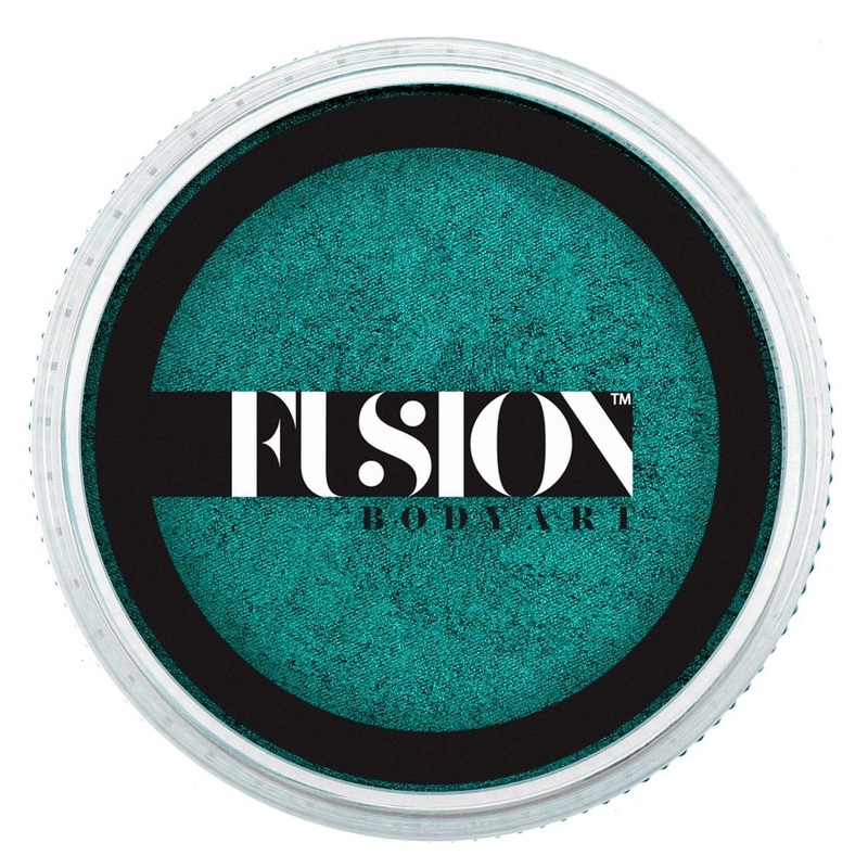 Fusion Body Art Face Paint | Pearl Mermaid Green 25g