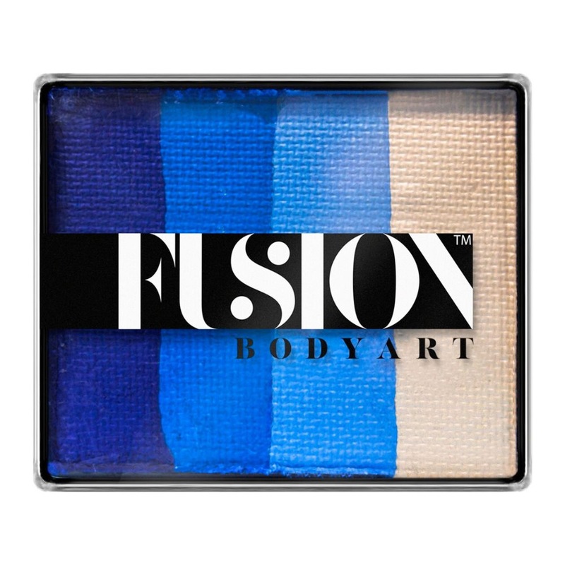 Fusion Body Art Face Paint – Rainbow Cake | Frozen Shimmer 50gr by Jest Paint