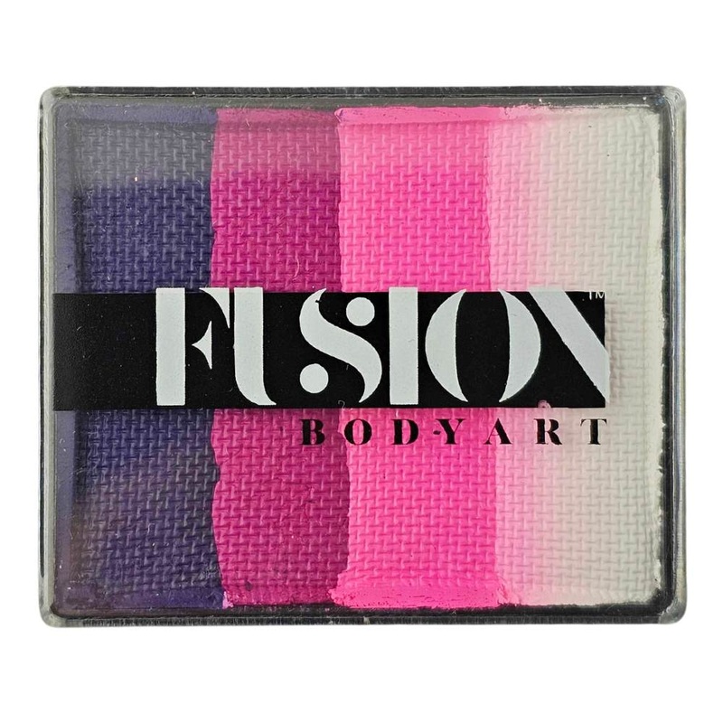 Fusion Body Art Face Paint – Rainbow Cake | NEW Power Princess 50gr by Jest Paint