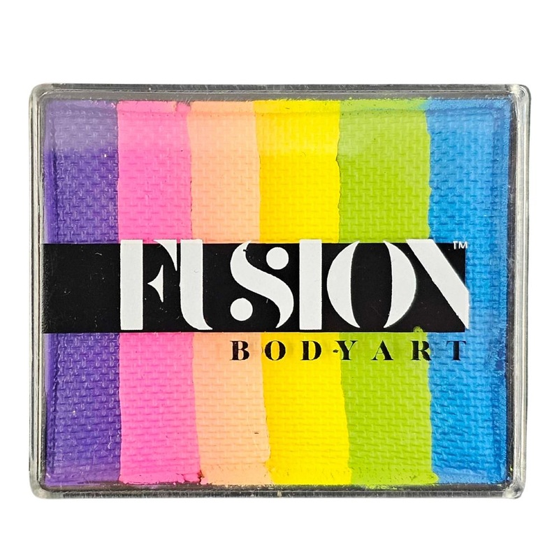 Fusion Body Art Face Paint – Rainbow Cake | NEW Unicorn Sparks 50gr by Jest Paint