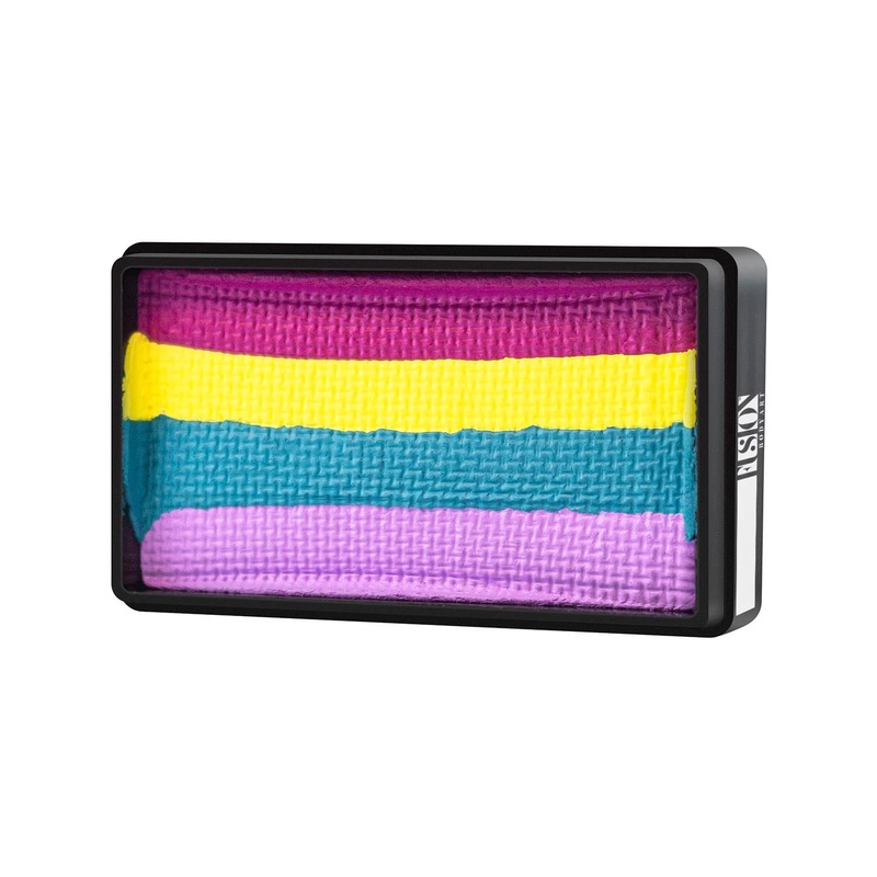 Fusion Body Art Face Paint – Split Cake | Spring Rainbow 30gr
