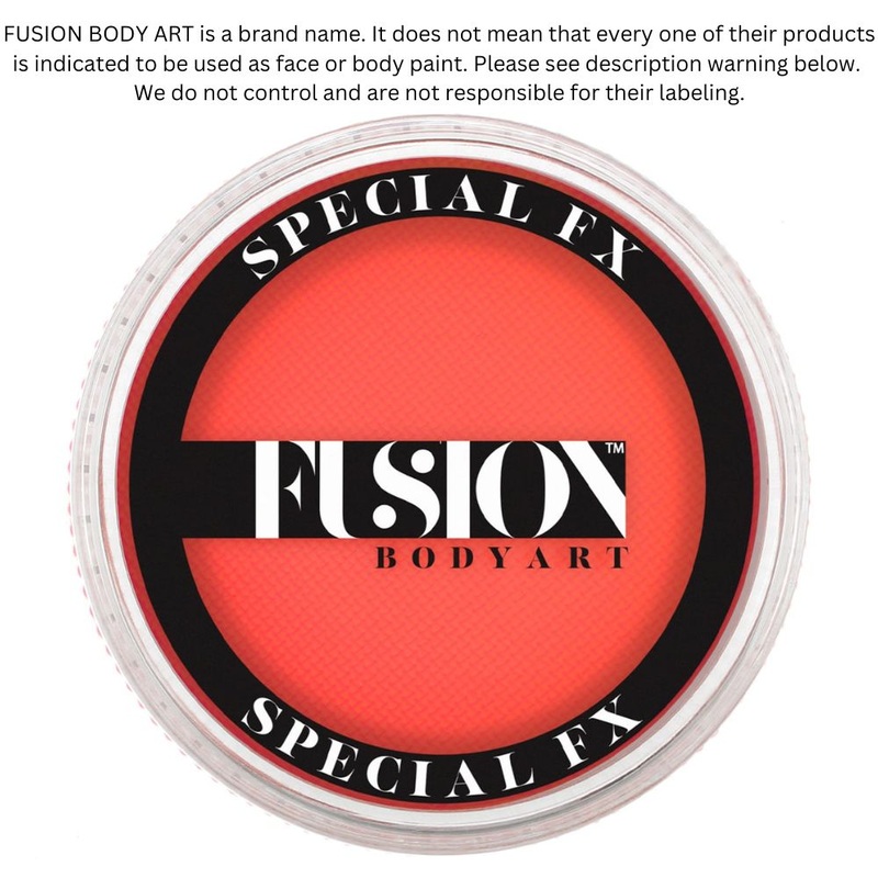 Fusion Body Art & FX – UV Neon Orange 32gr  (SFX – Non Cosmetic)