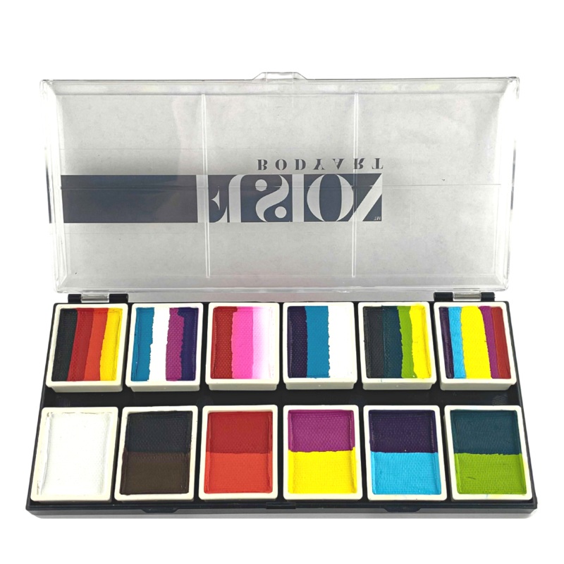 Fusion Body Art  | Spectrum Face Painting Palette | Carnival Kit