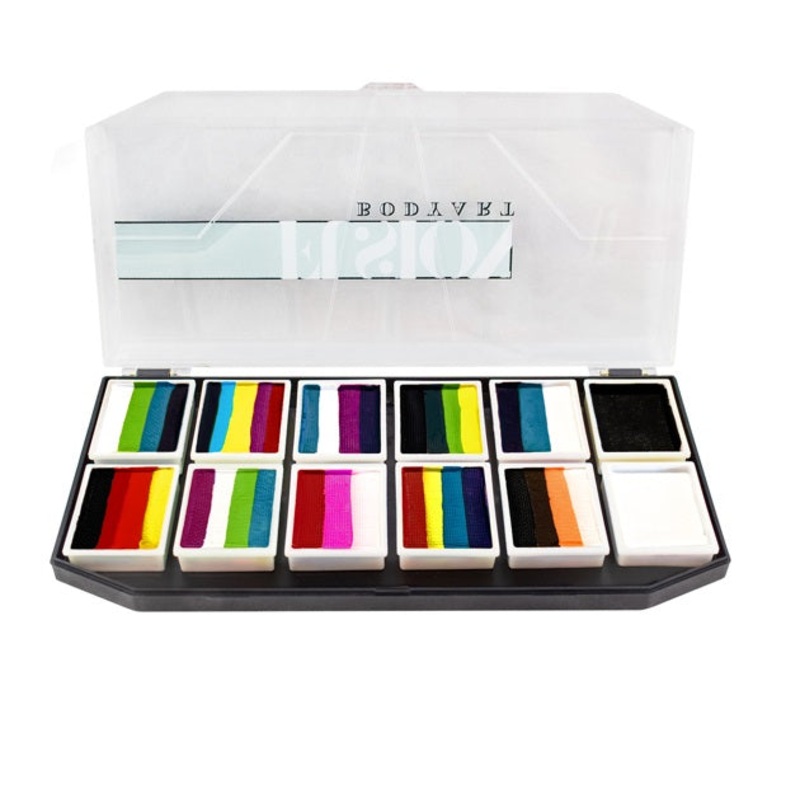 Fusion Body Art  | Spectrum Face Painting Palette | Rainbow Explosion