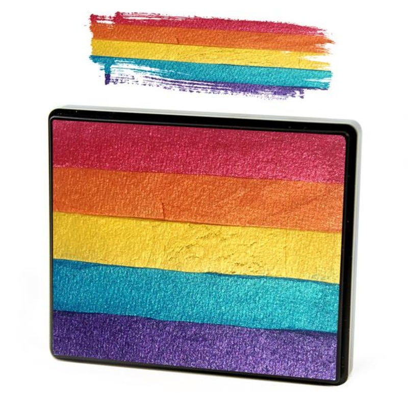 Silly Farm | Face Paint Rainbow Cake – Glitter Rainbow 50gr