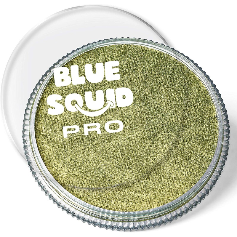 Blue Squid | PRO Face Paint – Metallic Bronze Green 30gr