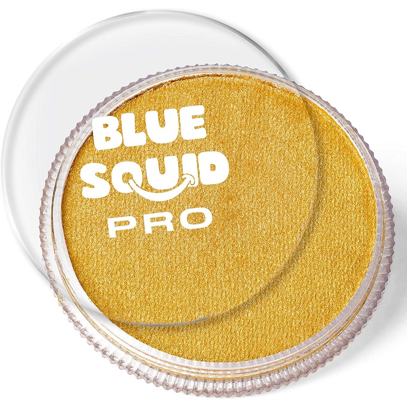 Blue Squid | PRO Face Paint – Metallic Gold 30gr
