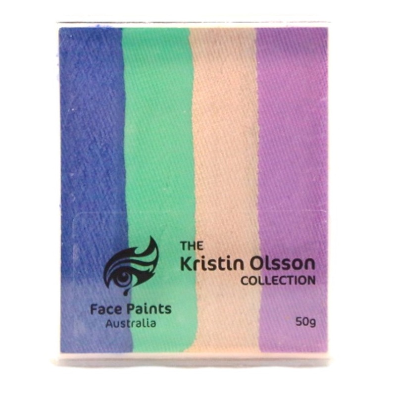 Face Paints Australia  – Combo Cake by Kristin Olsson |  WISTERIA 50gr