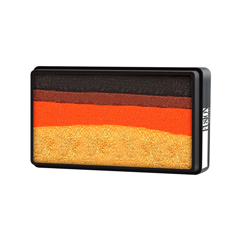 Fusion Body Art Face Paint – Split Cake | Natalee Davies Gold Range – Tigress 30gr
