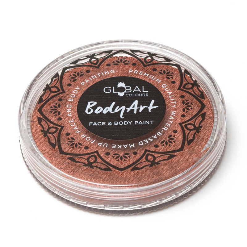 Global Body Art Face Paint – NEW  Metallic Copper  32gr