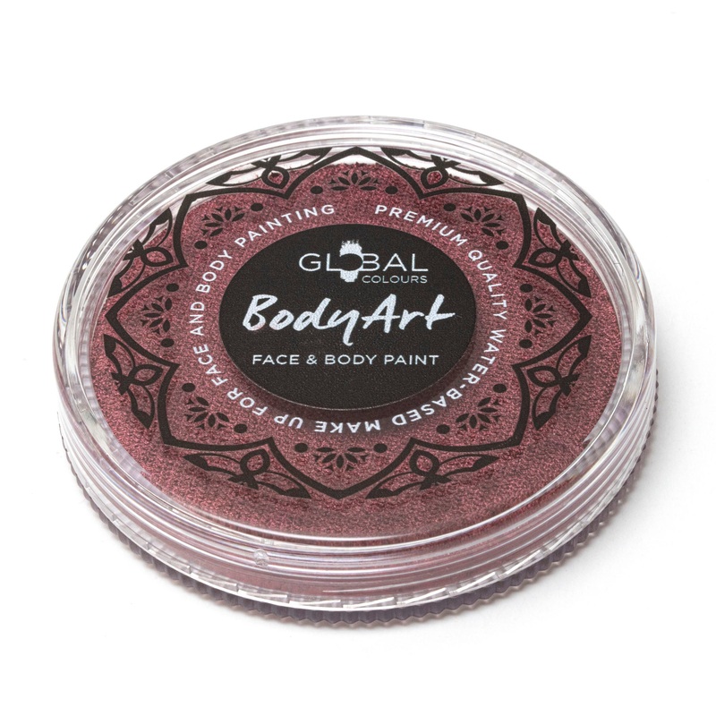 Global Body Art Face Paint | NEW  Pearl Burgundy 32gr