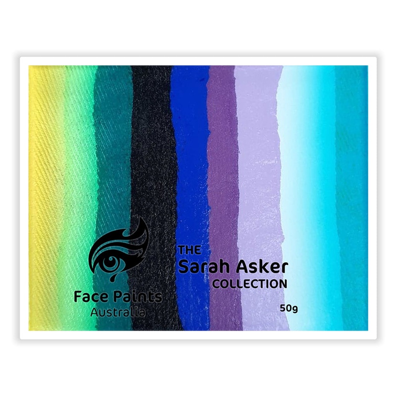Face Paints Australia – Combo Edging Cake by Sarah Asker | LIGHTENING RIDGE  50gr  (SFX – Non Cosmetic)