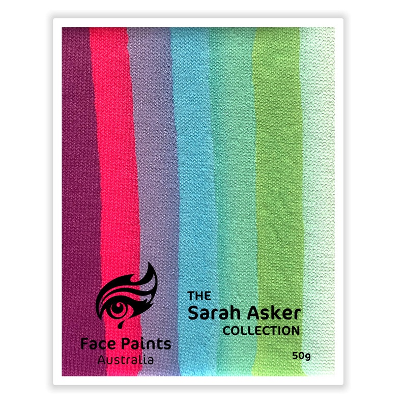 Face Paints Australia – Split Cake by Sarah Asker | WILDFLOWERS  50gr (SFX – Non Cosmetic)