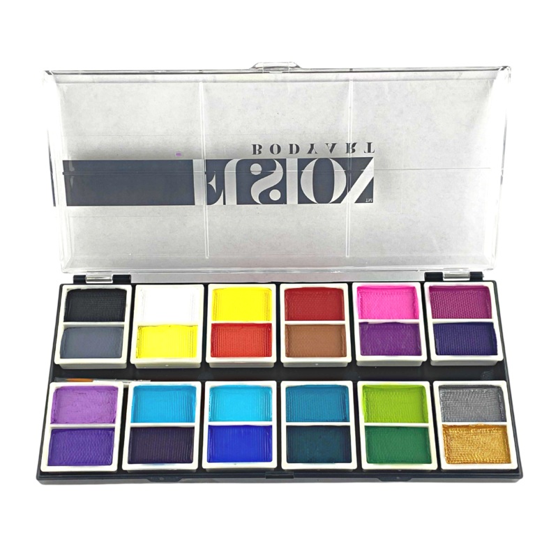 Fusion Body Art | The Ultimate Face Painting Palette – 24 Colors
