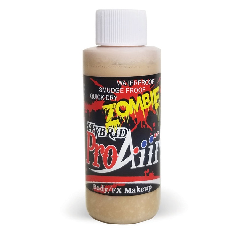 ProAiir Alcohol-Based HYBRID Airbrush Body Paint 2oz – PALE DEAD / Zombie