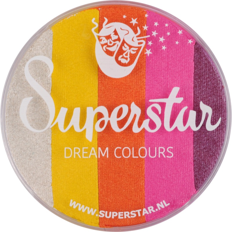 Superstar Face Paint | Dream Colours Rainbow Cake – SUNSHINE – 45gr
