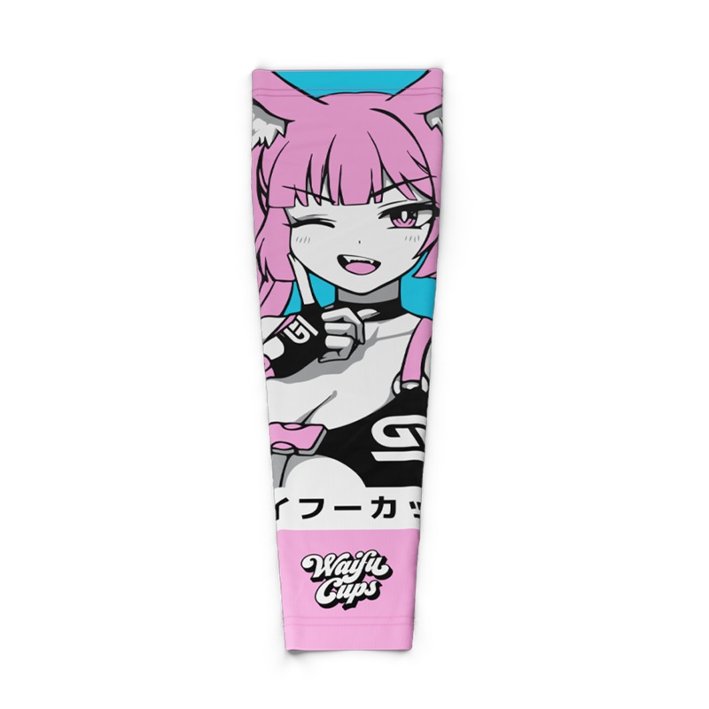 Waifu Gaming Sleeves – Frisky Kitty