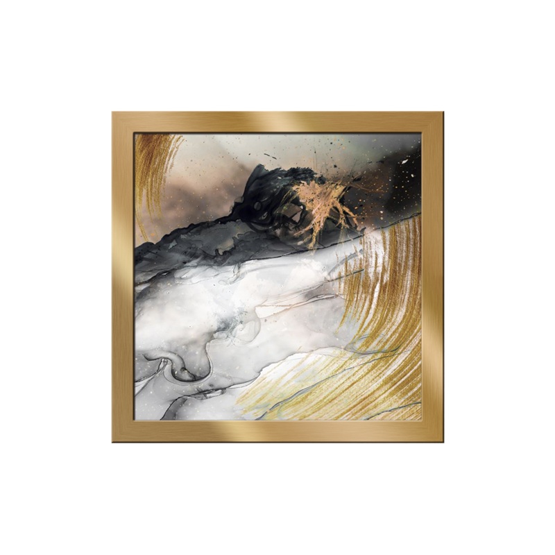Watercolor with Gold Swirls – 20018