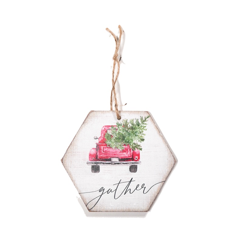 Wooden Christmas Ornament